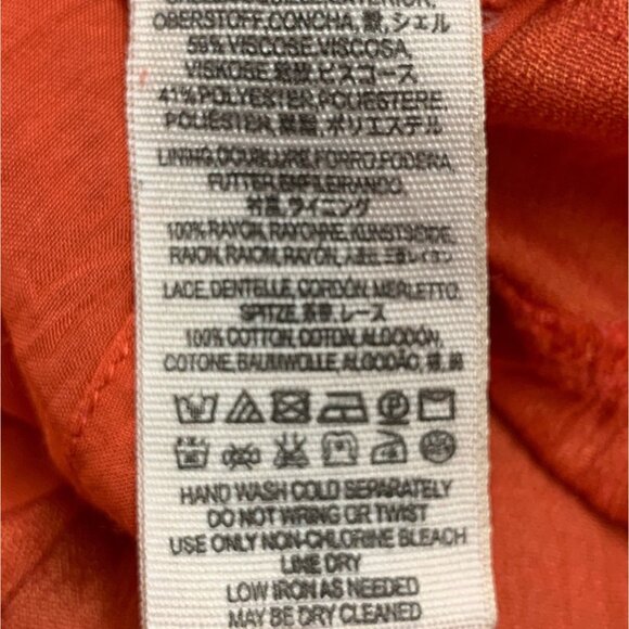 Free People Gentle Dreamer Dress Womens S Burnt Orange Open Back Lined Boho - Picture 5 of 16